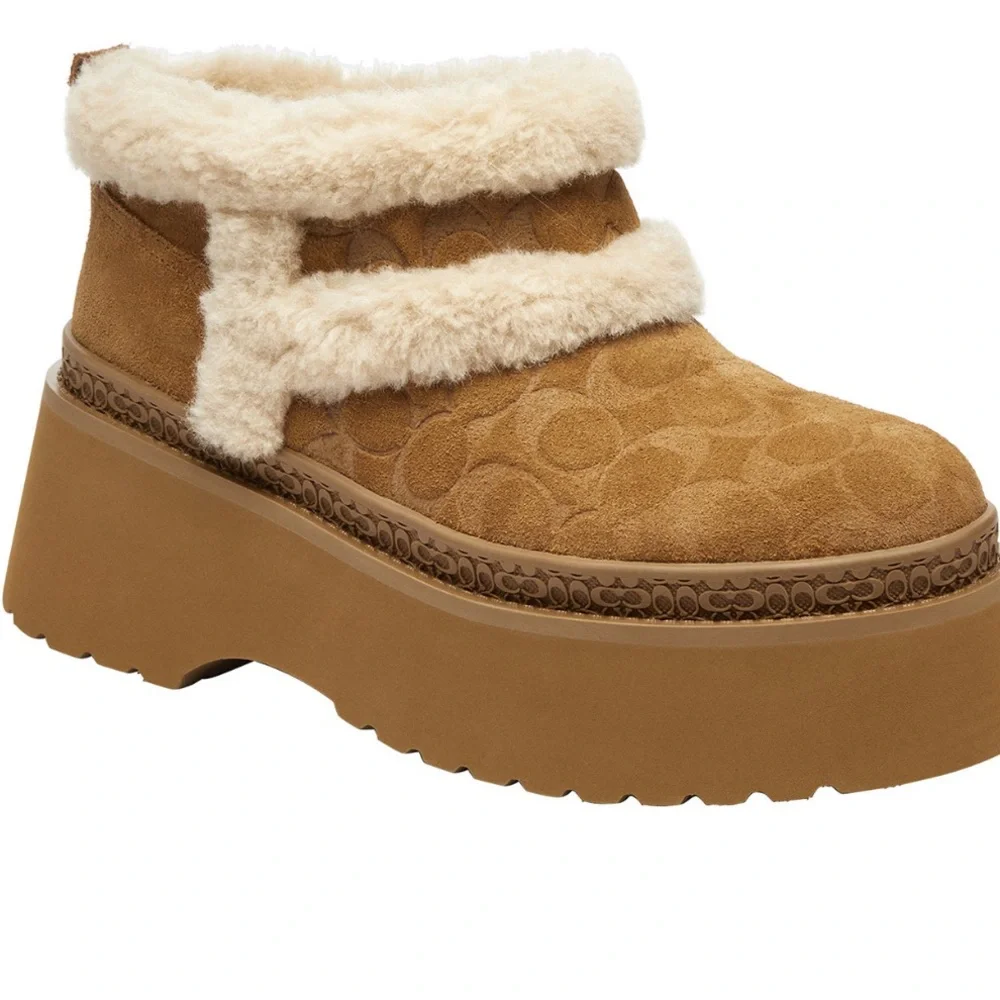 COACH Women's Christina Pull-On Booties